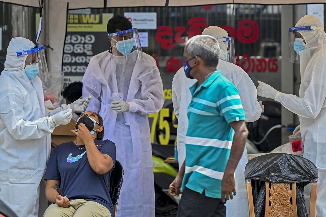 Sri Lanka has seen a steep spike in coronavirus cases since mid-April