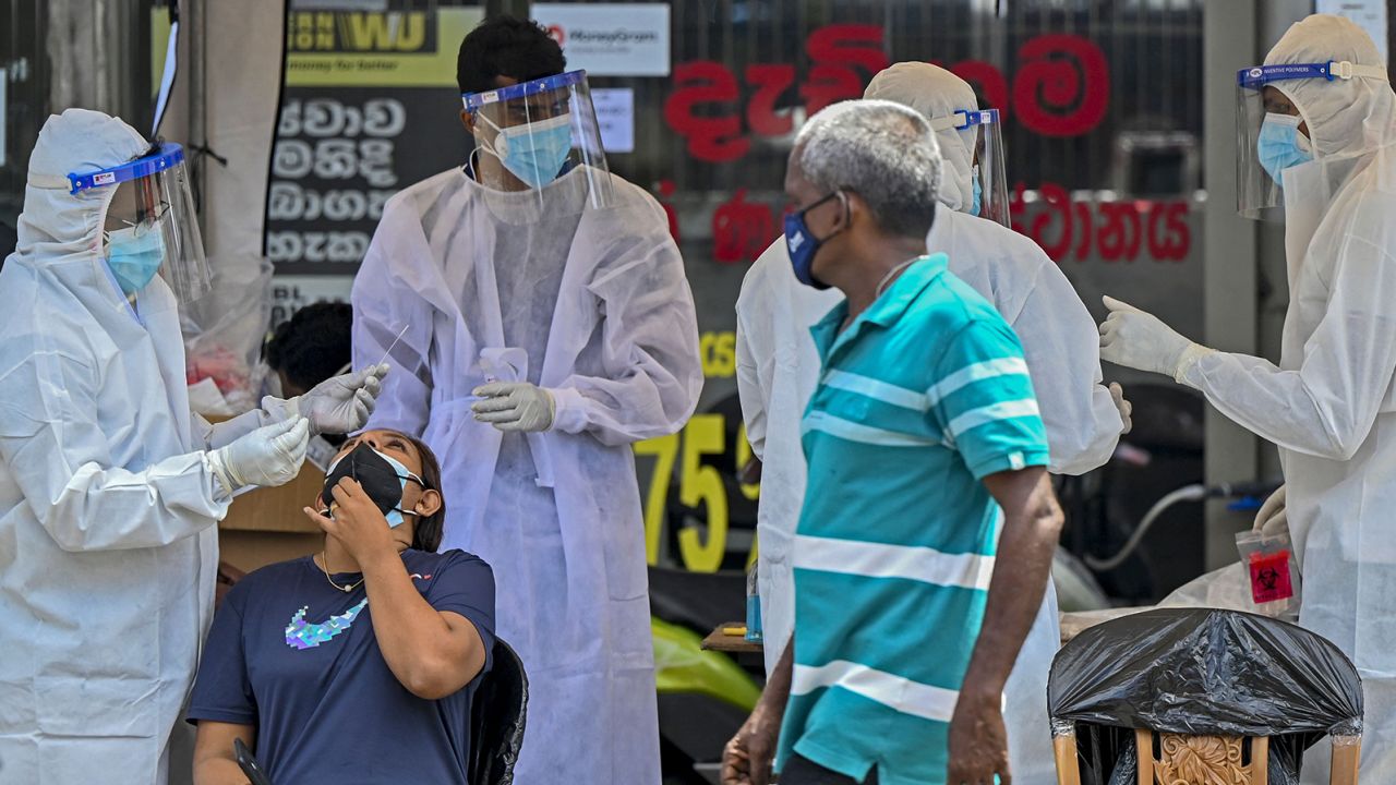 Sri Lanka has seen a steep spike in coronavirus cases since mid-April