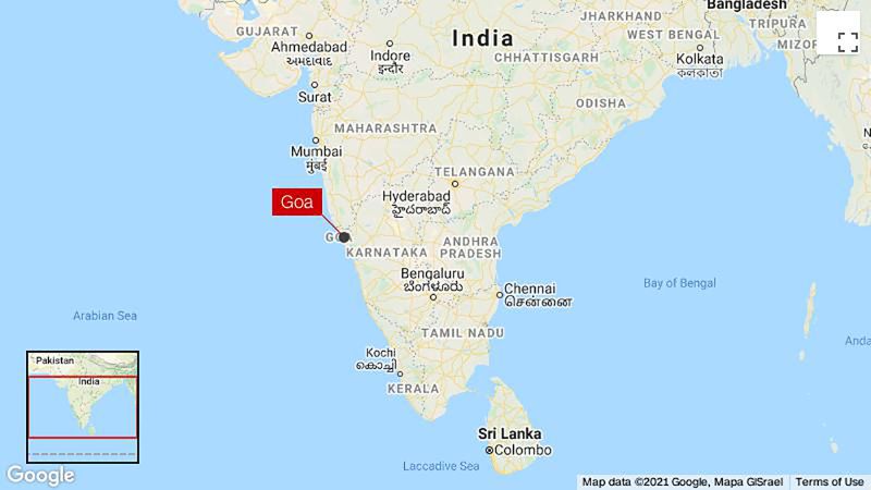 Goa (India) | ROGER LASCELLES - Roger Lascelles Maps Ltd