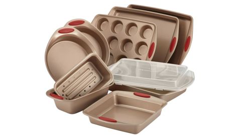 Rachael Ray Cucina 10-Piece Nonstick Bakeware Set