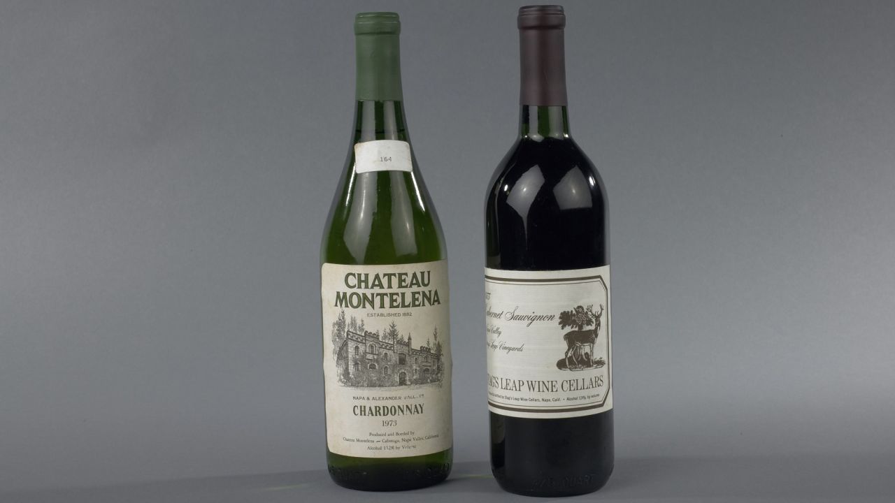 The American wines were brought across with a group of 30 Californian winemakers.