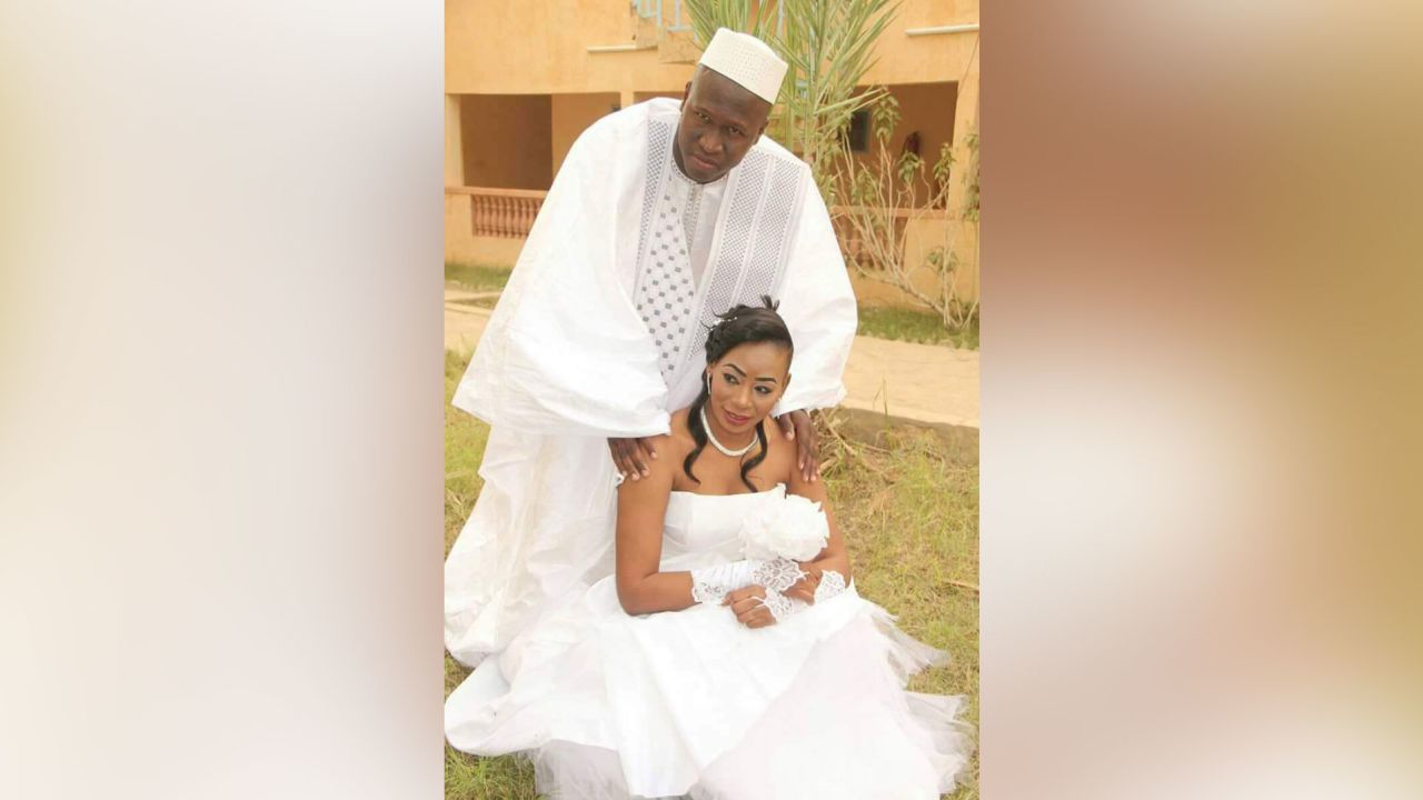 Halima Cisse and Kader Arby, new parents of the nonuplets. 
