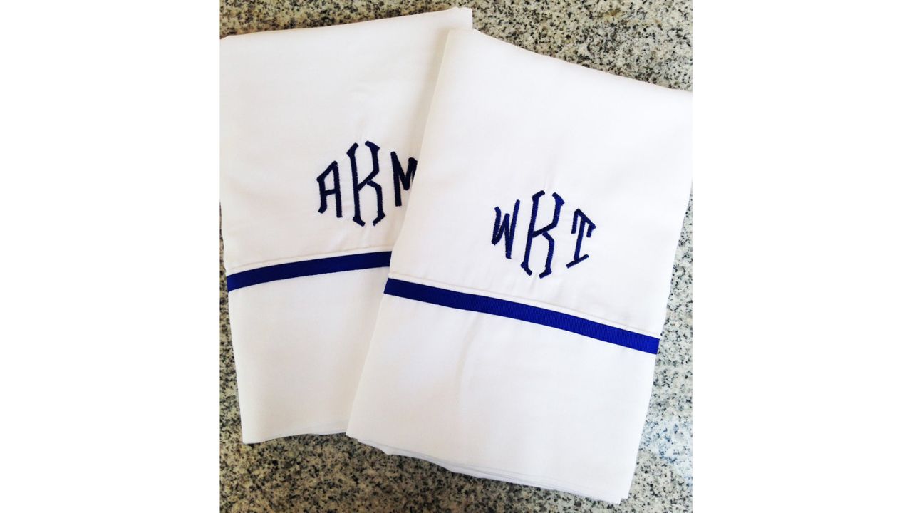 SouthernLinen Monogrammed Sheets