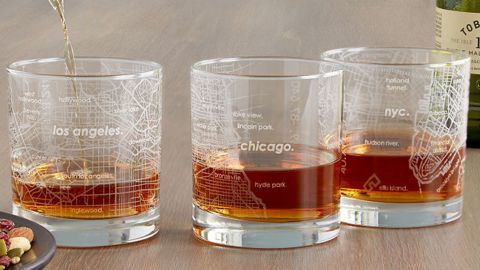 Urban Map Glass