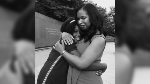 Arndrea Waters King with her daughter, Yolanda.