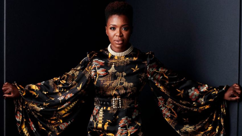 The Nigerian actor's outfit for the 2021 NAACP Image awards