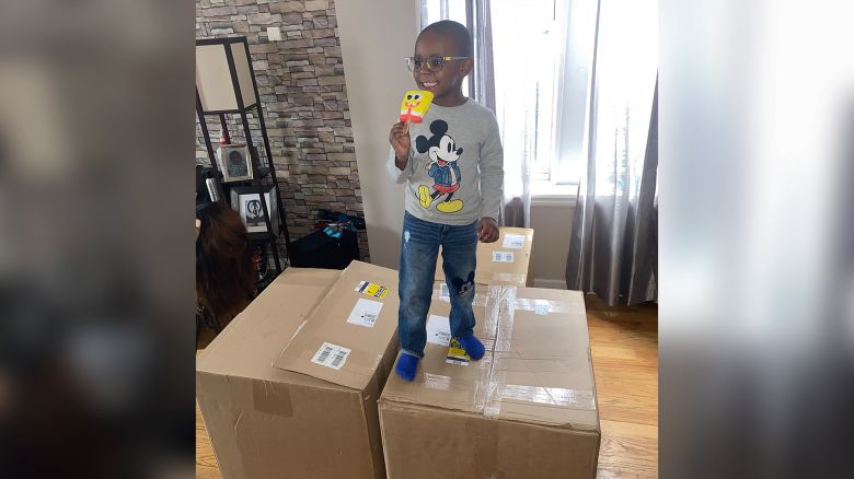 Four-year-old Noah Ruiz ordered 51 cases of SpongeBob Popsicles from his mom's Amazon account.