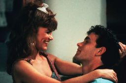 Tawny Kitaen with Tom Hanks in "Bachelor Party"