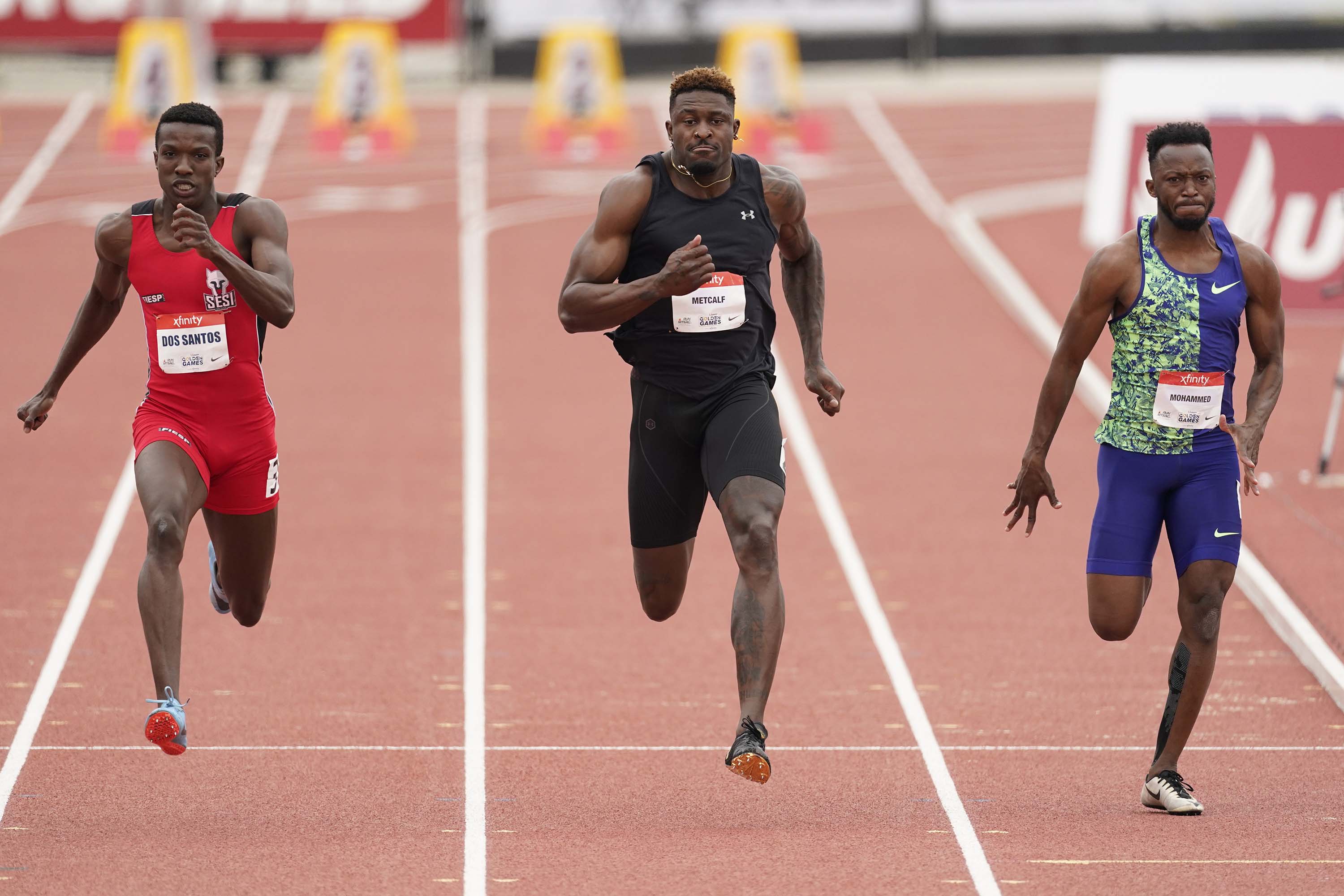 2020 Olympics: NFL star DK Metcalf runs 10.36 seconds for 100 meters, but  fails to qualify for Tokyo Games