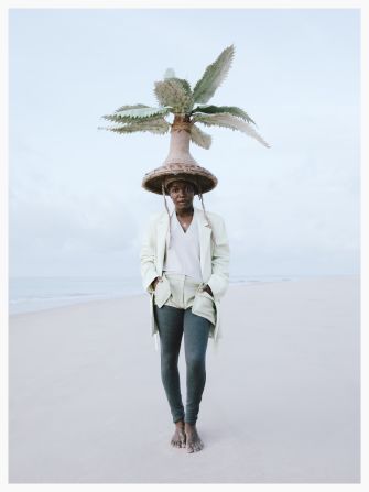In 2020, Moolman took part in a virtual photography show, "28 Hats for Lamu." The photos, featuring eccentric headpieces, celebrate the transformative power of creativity. 