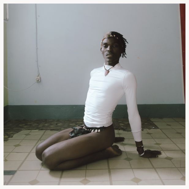 One of Moolman's goals is to highlight under-represented communities in her work. She took this portrait of "Johnny Wonderful" while photographing members of the queer community in Kinshasa, in Democratic Republic of the Congo.
