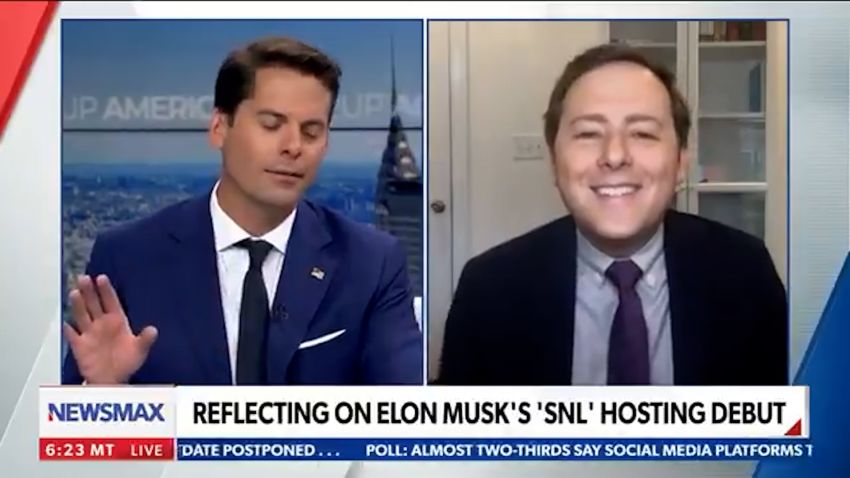 Watch: Former Obama speechwriter trolls Newsmax anchor live on TV CNN