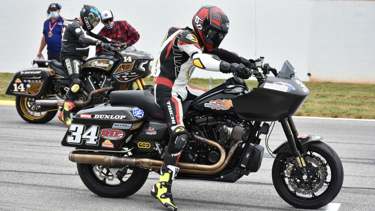 The King of Baggers takes bikes to some of America's most famous tracks.
