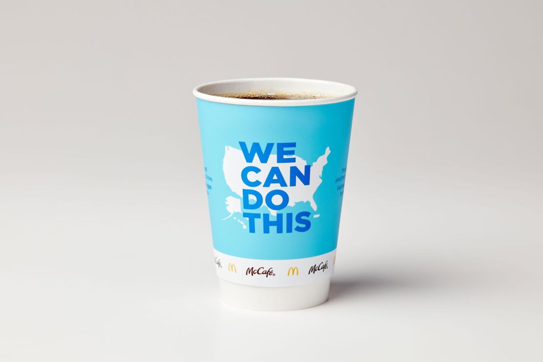 Here's what the coffee cup looks like.