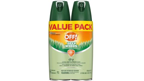 OFF! Deep Woods Insect & Mosquito Repellent VIII, 2-Pack