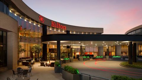 The Hilton Washington Dulles Airport hotel.