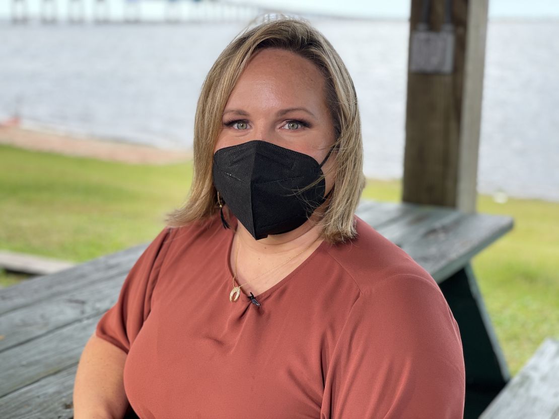 Rachael Colón believes strongly that masks are still needed while the pandemic lingers.