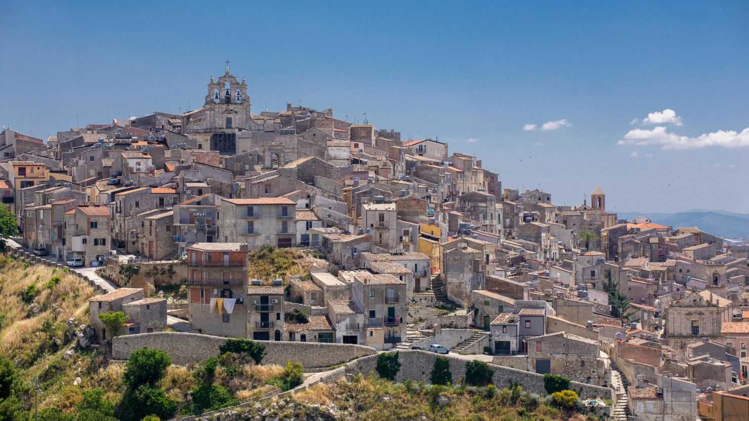 Mussomeli is one of Sicily's most popular towns for €1 homes.
