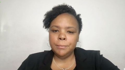 NAAGA executive board member Geneva Solomon speaks during a committee meeting on Tuesday, March 23, 2021.