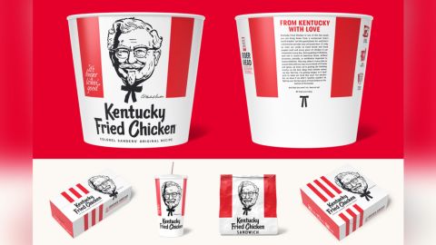 KFC's new packaging