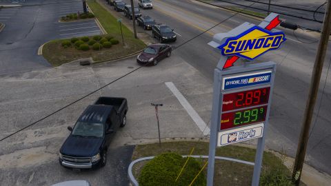 The average price of a gallon gas hit $3 this week.