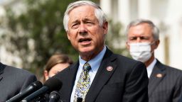 September 15, 2020 - Washington, DC, United States: U.S. Representative Fred Upton (R-MI) at a press conference where the Problem Solvers Caucus introduced their "March To Common Ground" COVID stimulus framework. (Photo by Michael Brochstein/Sipa USA)(Sipa via AP Images)