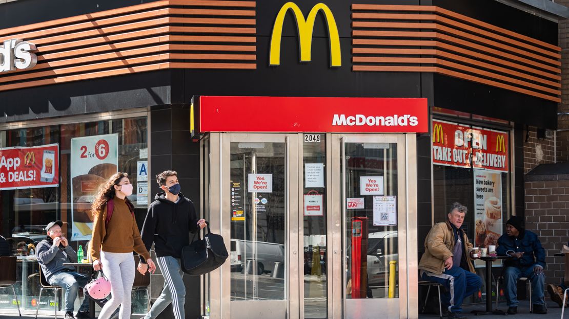 McDonald's said it is raising wages in some of its restaurants.