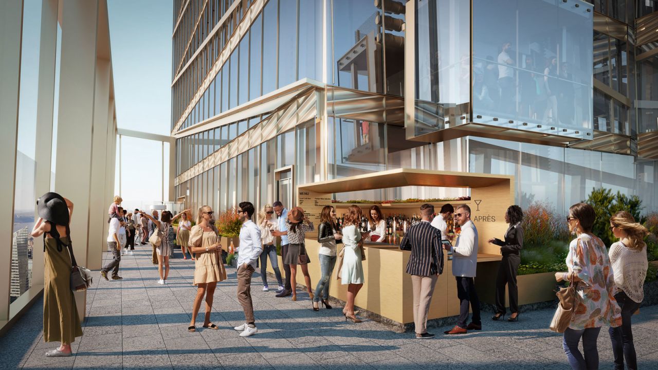 The 65,000-square-foot observation deck will also have a cafe and an outdoor terrace.