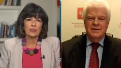 christiane amanpour vladimir chizhov split