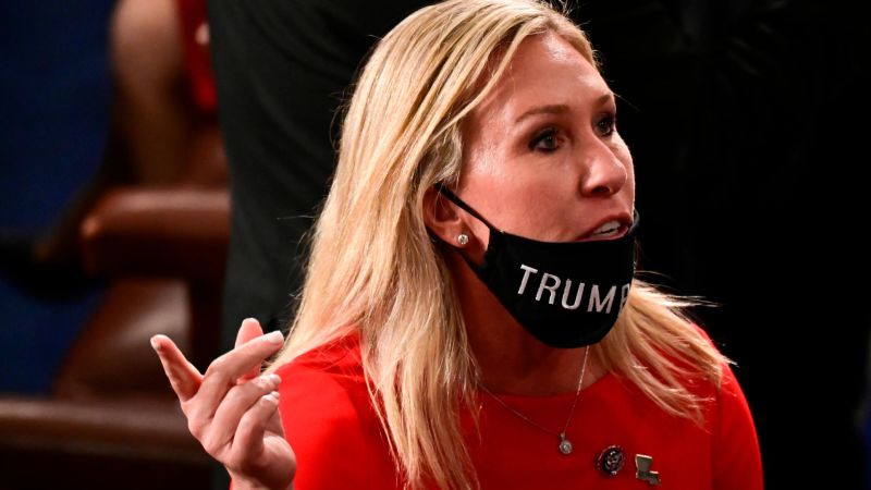 Marjorie Taylor Greene compares House mask mandate to Holocaust | CNN Politics