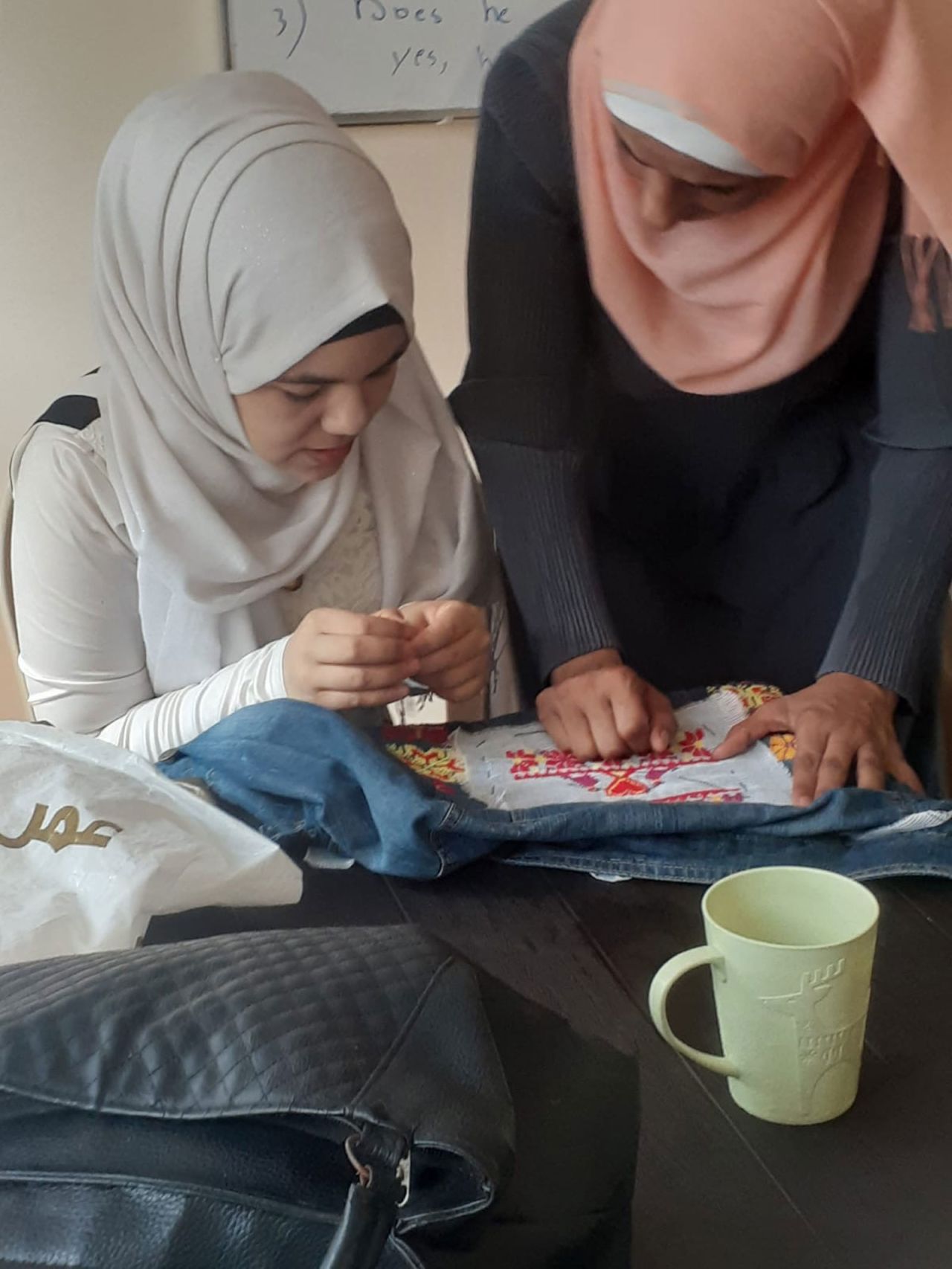 The initiative provides embroiders with a sustainable livelihood.