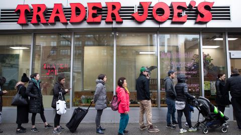 Trader Joe's is encouraging customers to follow the CDC's latest guidance. 
