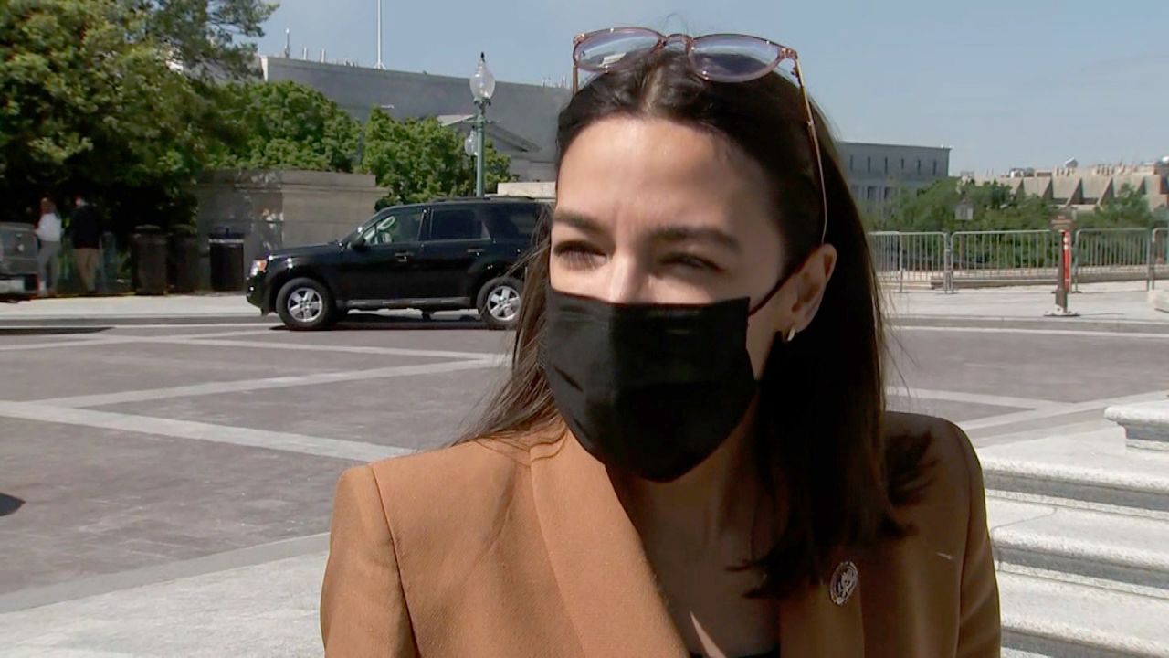 Conservatives attacked Rep. Alexandria Ocasio-Cortez in 2019 after she accused President Trump's administration of running "concentration camps" in detaining migrants at the southern border.
