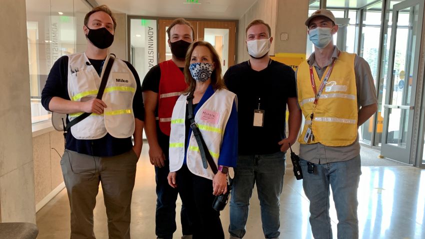 Virginia mom recruits four of her sons to work along side her on the front lines of the Covid-19 pandemic