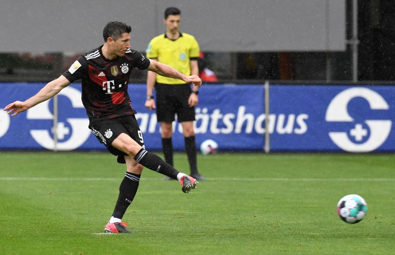 Robert Lewandowski Scores 40th Bundesliga Goal Of The Season To Equal ...