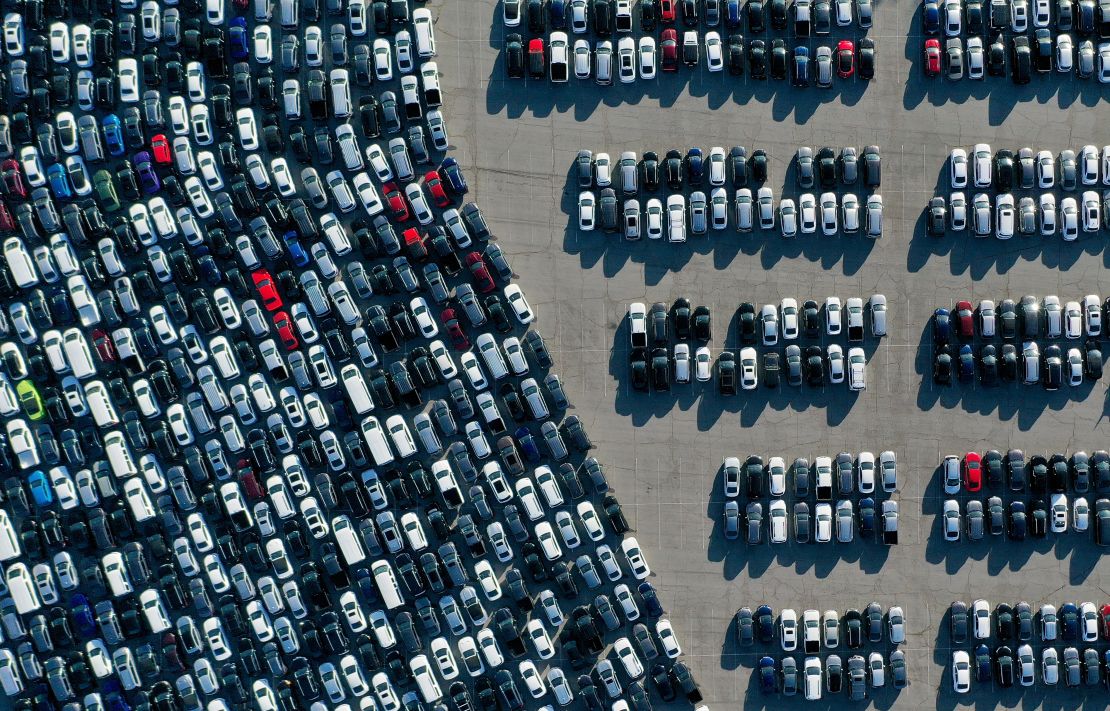Some of the rental cars parks by the thousands last year due to lack of demand were sold off. With demand picking up, there are car shortages.
