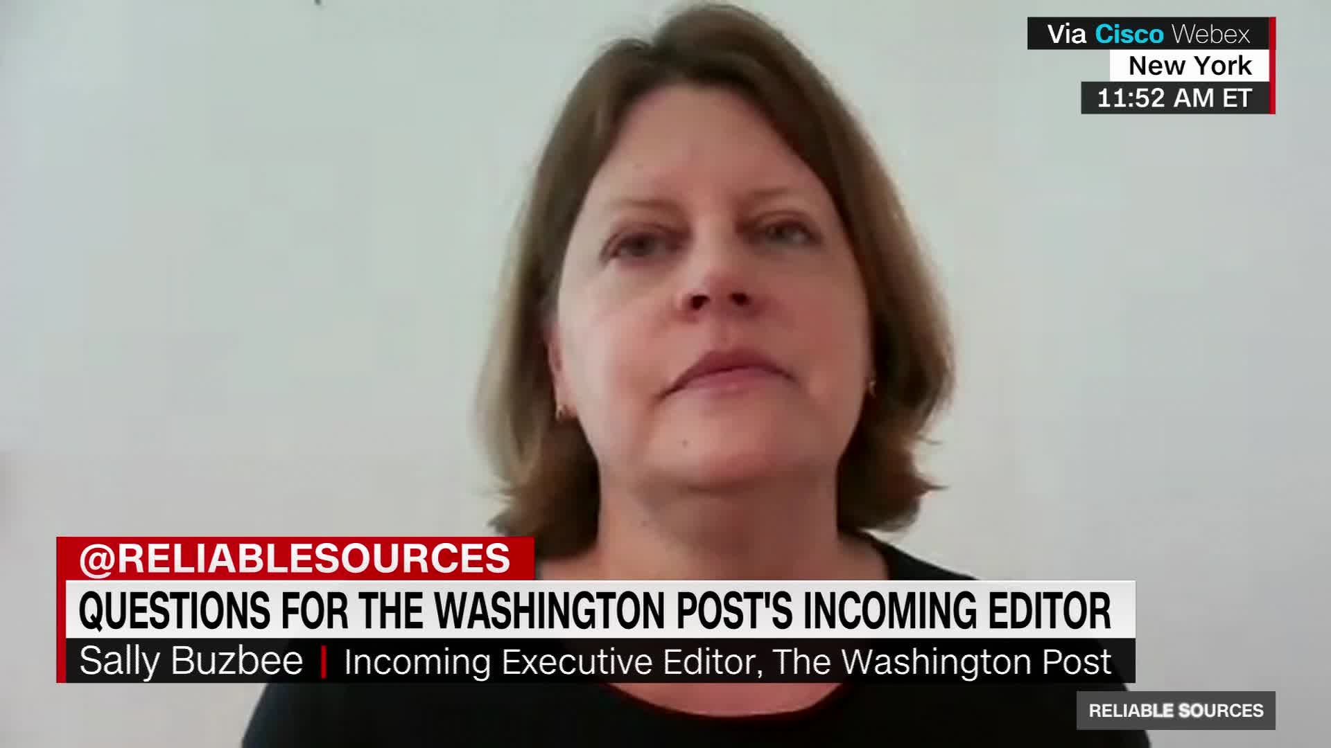Sally Buzbee previews her plans for The Washington Post