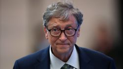 Microsoft founder Bill Gates attends a forum at the first China International Import Expo (CIIE) at the National Exhibition and Convention Centre on November 5, 2018 in Shanghai, China. The first China International Import Expo will be held on November 5-10 in Shanghai.