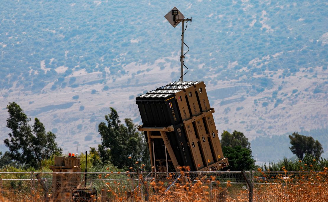 A battery for Israel's Iron Dome defense system near Beit Hillel, Israel, in 2019. 