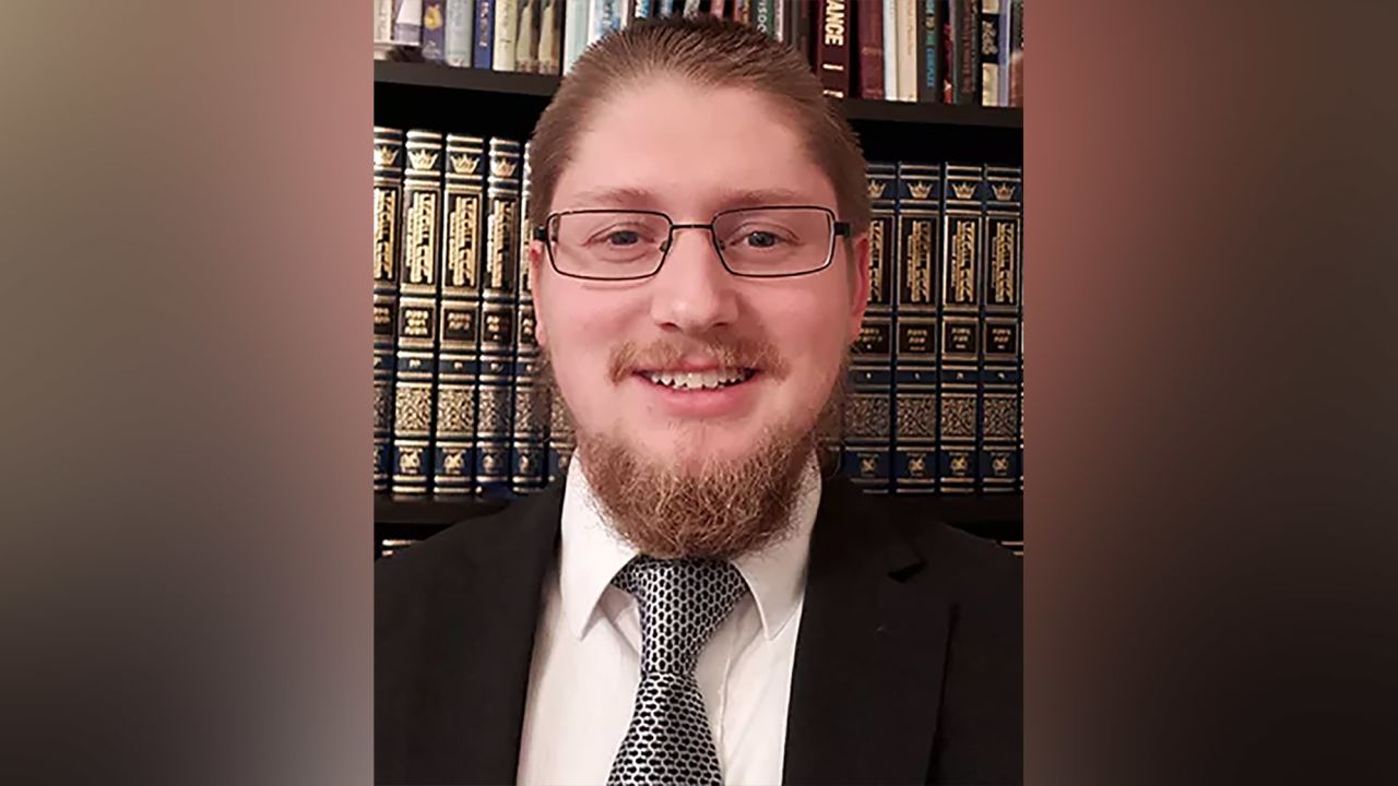 Rabbi Rafi Goodwin has been named in local media as the victim of Sunday's attack.
