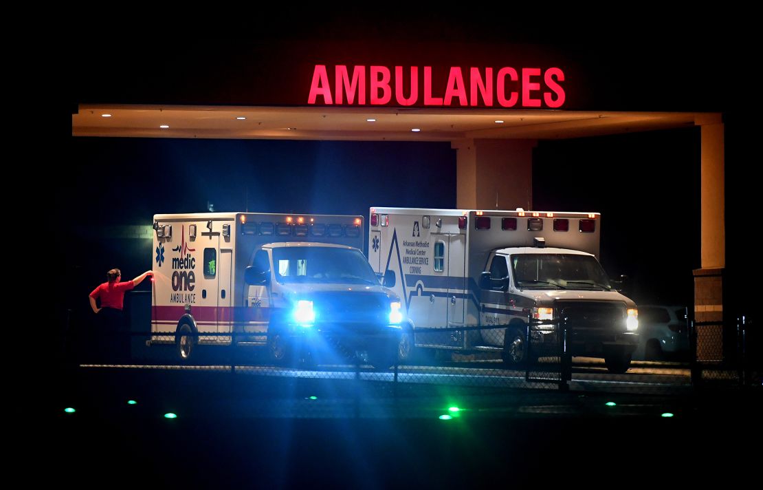The ambulance bay at the CHS-owned Poplar Bluff Regional Medical Center in Poplar Bluff, Missouri.