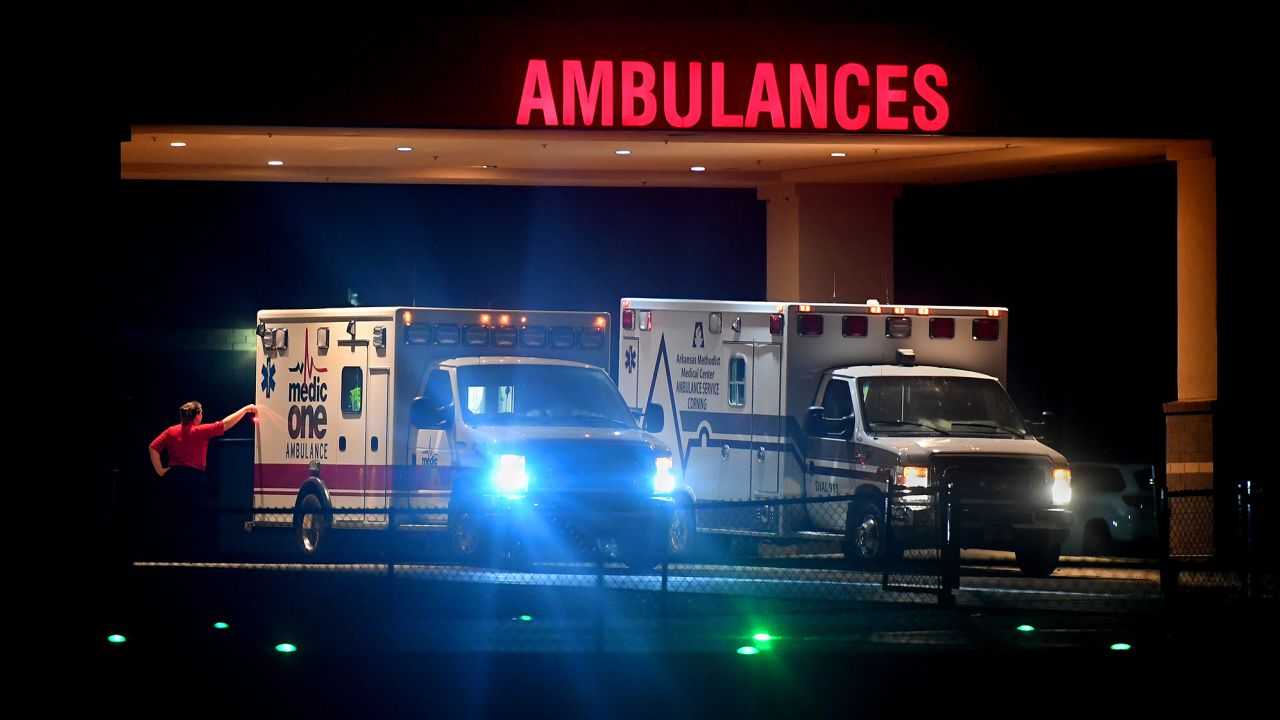 The ambulance bay at the CHS-owned Poplar Bluff Regional Medical Center in Poplar Bluff, Missouri.