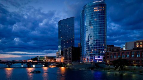 Use your Free Night Award from the Marriott Boundless card at properties like the JW Marriott Grand Rapids in Michigan.