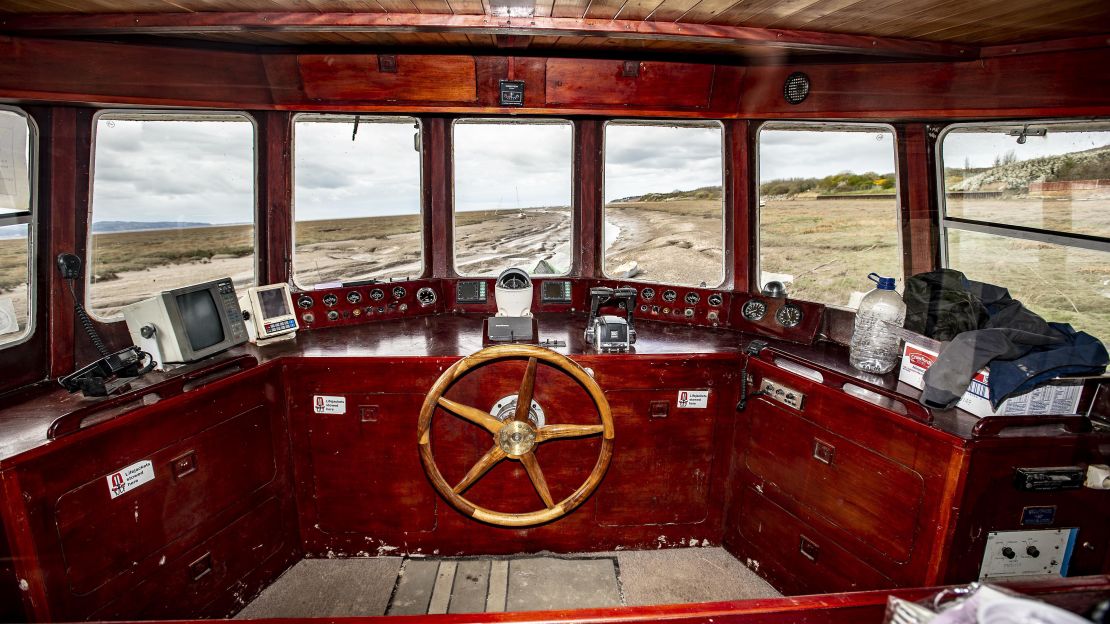 They hope to one day be able to sail the ship as part of the floatilla on the anniversary of the D-Day crossing.