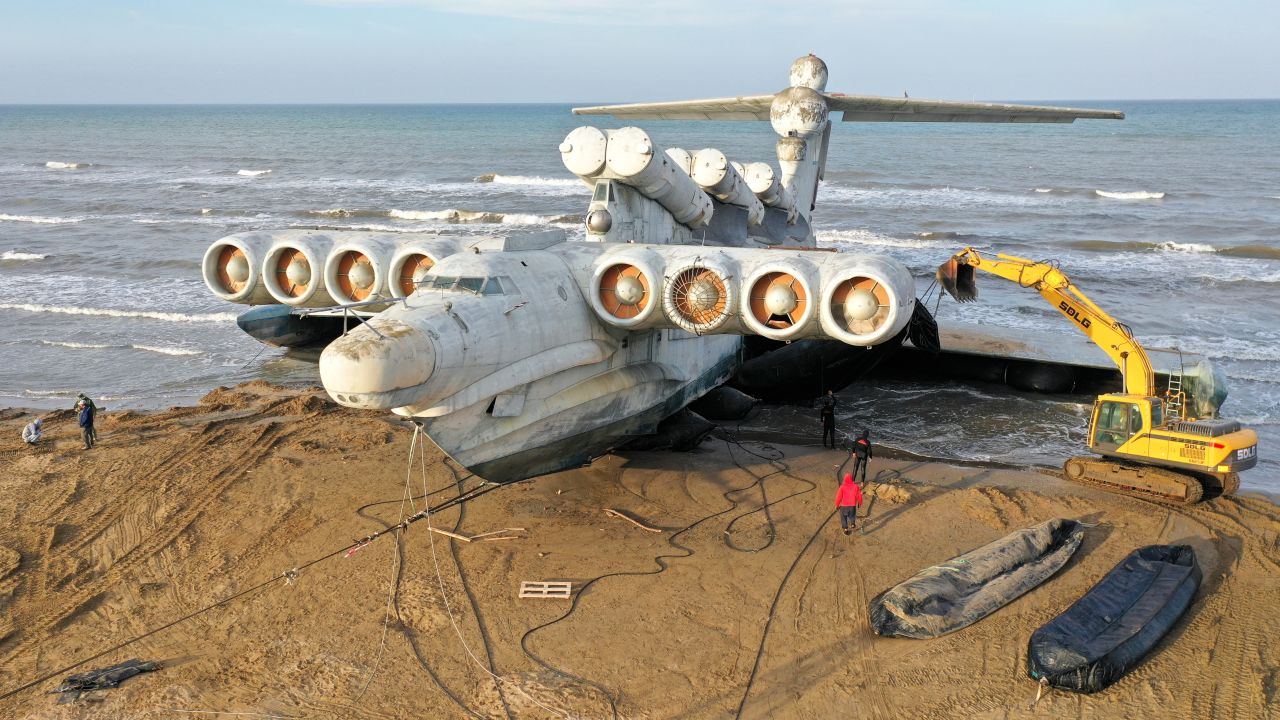 Bartini's work with ekranoplan "ground effect" airplanes helped create the so-called Caspian Sea Monster.