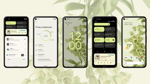 A look at the redesigned Android 12 mobile software