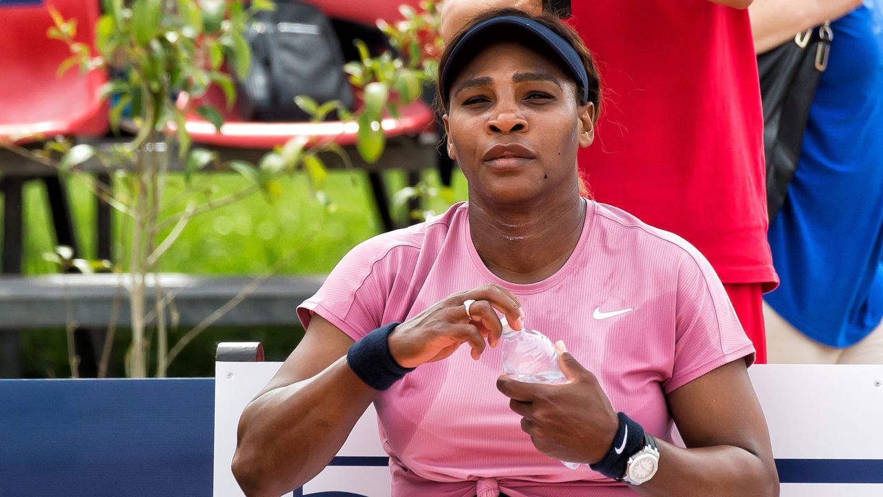 Serena Williams during the Emilia-Romagna Open in Parma, Italy, on May 18.