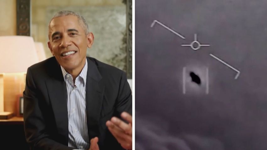 Barack Obama UFO Split