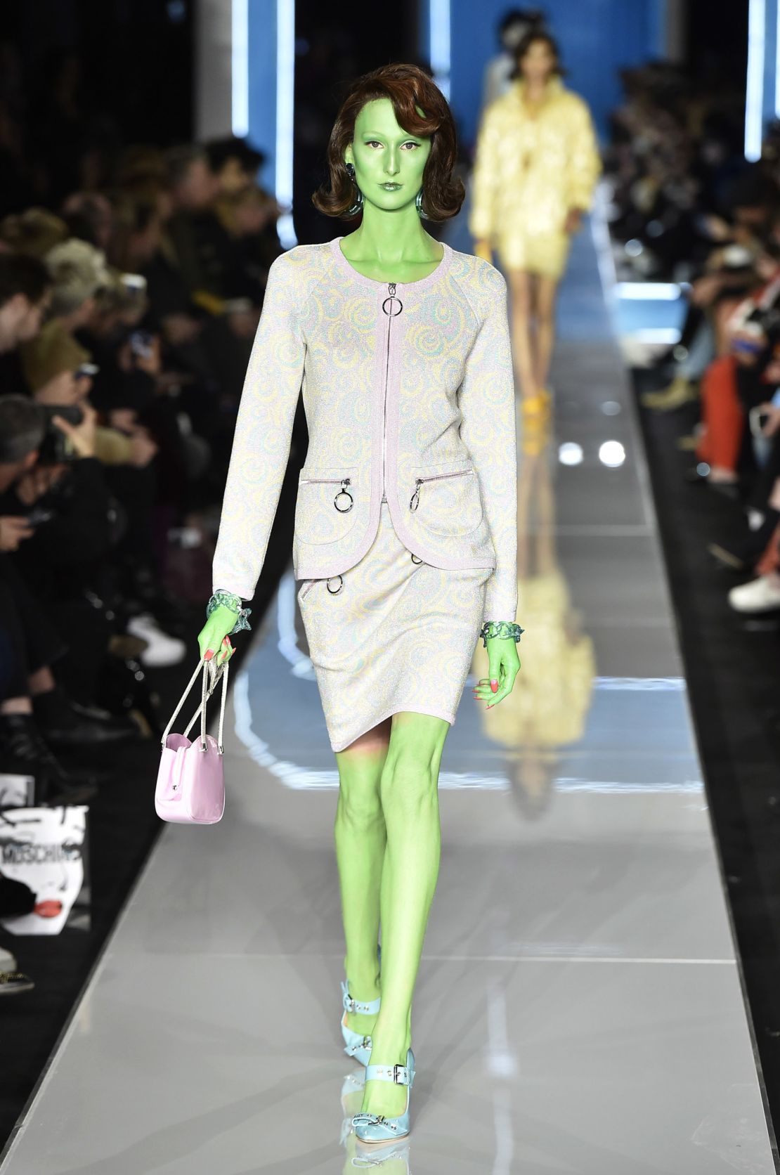 Moschino gave a new meaning to the space-age '60s.