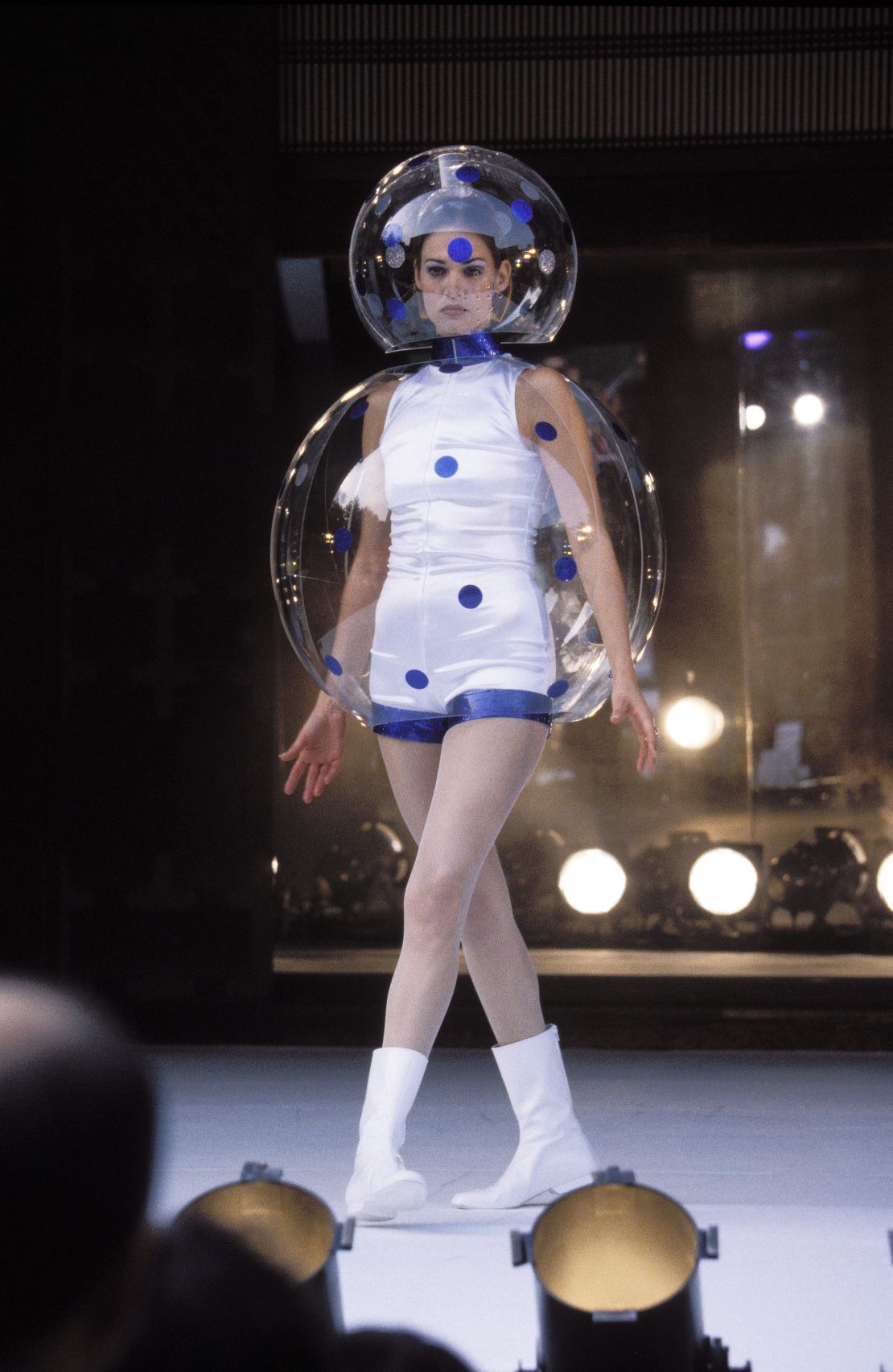 London's Science Museum hosts space-inspired fashion show